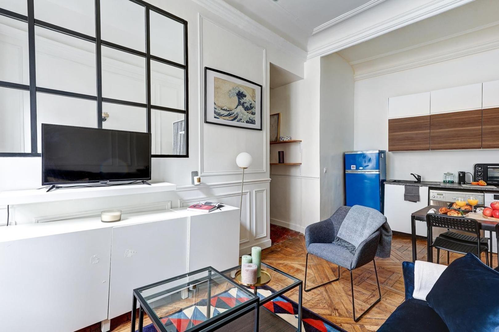 Bnbnook - Parisian Charm: 1br In Le Marais Parijs